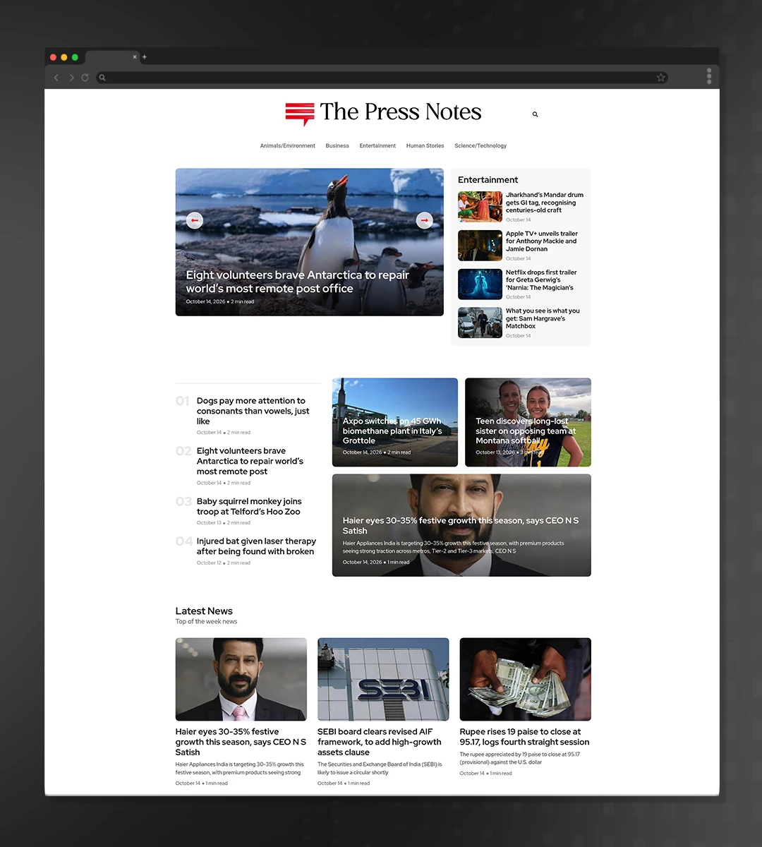The Pressnotes